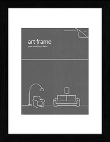 Deluxe Frame - Black - Fits up to 37x49cm Print