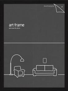 Classic Frame - Black - Fits 30x40cm Print