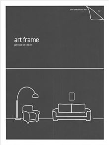 Classic Frame - White - Fits 30x40cm Print