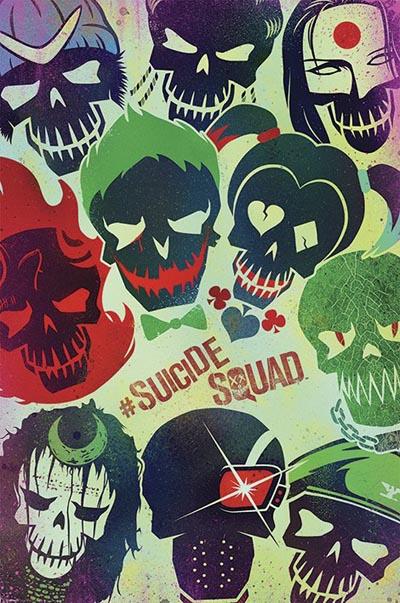 Suicide Squad - Skulls