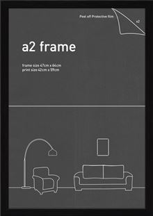 Classic Frame - Black - Fits A2 Print