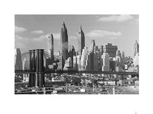 Time Life - Lower Manhattan Skyline 1948