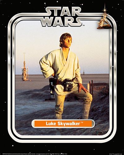 Star Wars Classic - Luke Limited Edition Print