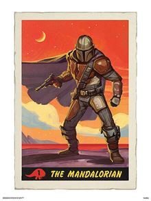 The Mandalorian TV - Collectors Card - 60 x 80 Print