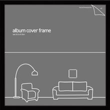 Classic Album Frame - Black - Fits 30.5x30.5cm Print