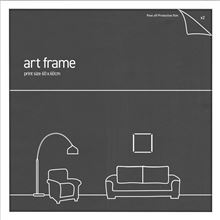 Classic Frame - White - Fits 60x60cm Print