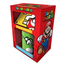 Super Mario - Yoshi Mug Coaster & Keyring