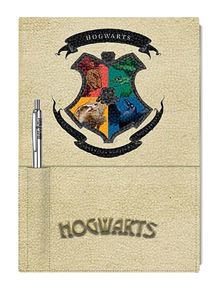 Harry Potter - Intricate houses - Premium Notebook w Pen