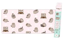 Pusheen - Pink Pattern - XXL Gaming Mat