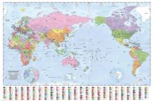 World Map with Flags