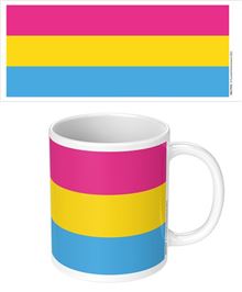 Pride - Pansexual Flag Wrap - White Mug