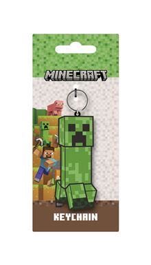 Minecraft - Creeper - Moulded Keyring