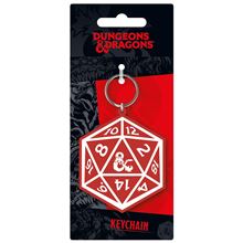 Dungeons & Dragons - Dice - PVC Keyring