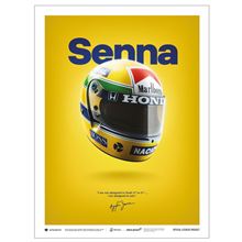 Ayrton Senna - San Marino GP 1988 - 30 x 40 Print