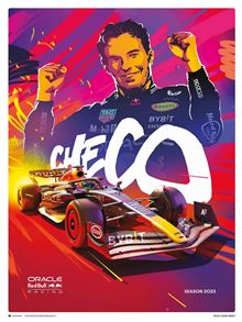 Sergio Pérez - 2023 - 60 x 80 Print