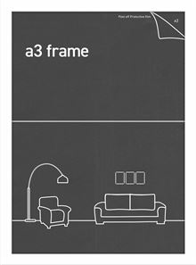 Classic Frame - White - Fits A3 Print