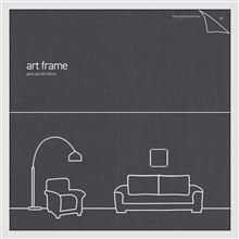 Classic Frame - White - Fits 50x50cm Print