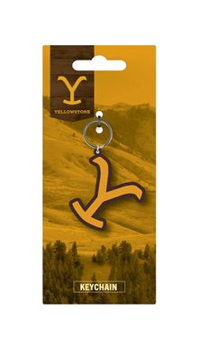 Yellowstone - Logo - Moulded Keyring