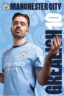 Soccer - Manchester City Grealish - Reg Poster