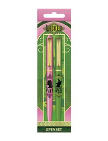 Wicked - Pink and Green - 2 Pen Set