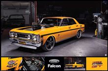 Ford - Yellow GT351 - Reg Poster