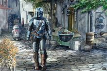 Thomas Kinkade - Mandalorian Welcome - Reg Poster