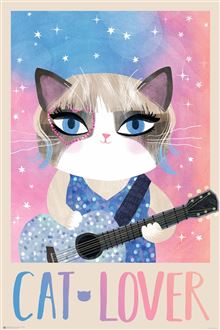 Taylor Swhiskers - Cat Lover - Reg Poster