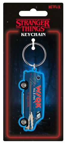 Stranger Things - WSQK Van - Moulded Keyring