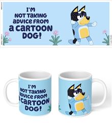 Bluey - Not Taking Advice - White Mug  - Independent Retail Only