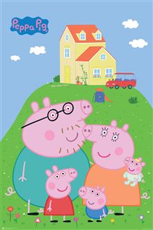 Peppa Pig - Evie - Reg Poster