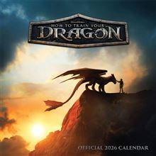 How To Train Your Dragon Movie - 2026 Square Calendar