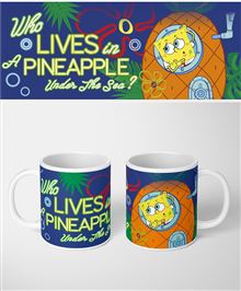 SpongeBob - Who Lives In A Pineapple - White Mug