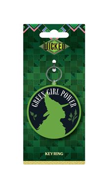 Wicked 2 - Elphaba Green Girl Power - Moulded Keyring