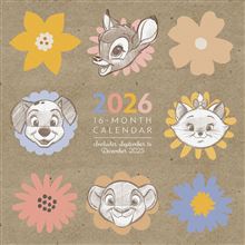 Disney Classic - 2026 Square Wall Calendar