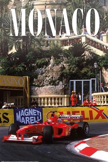 Ferrari - Monaco - Reg Poster