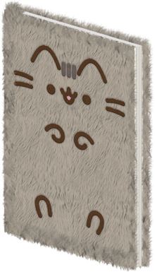 Pusheen - Playful - Plush Notebook