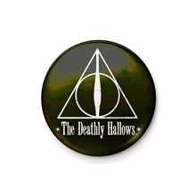Harry Potter - Deathly Hallows - 25mm Pin Badge