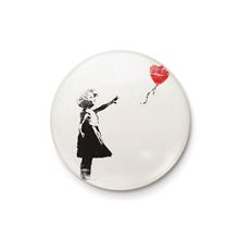 Banksy - Balloon Girl - 25mm Pin Badge