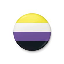 Pride - Non Binary Flag - 25mm Pin Badge