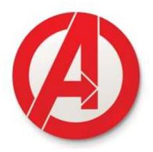 Marvel Comics - Avengers Logo - 25mm Pin Badge