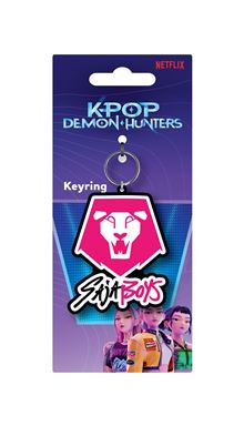 KPop Demon Hunters - Saja Boys Logo - Moulded Keyring