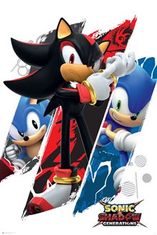 Sonic the Hedgehog - Sonic and Shadow - Reg Poster