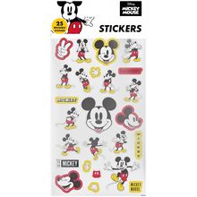 Mickey Mouse - Bold - Reuseable Paper Stickers
