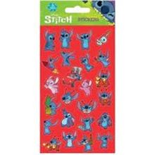 Lilo & Stitch - Red - Reusable Paper Stickers