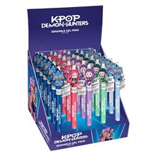 KPop Demon Hunters - Assorted - Erasable Gel Pen CDU 30