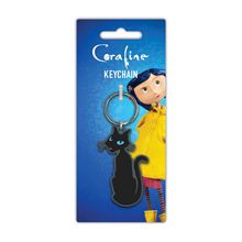 Coraline - The Cat - Moulded Keyring