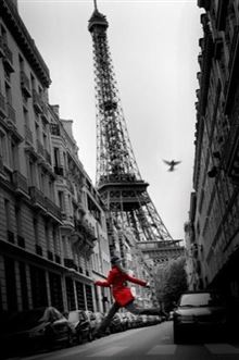 Paris Red Dress